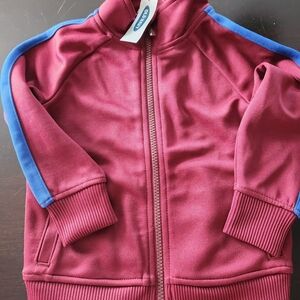 Old Navy Kids Jacket in Burgundy and Blue